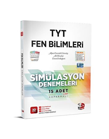 TYT 3D Simülasyon Fen Bilimleri Denemeleri 2024