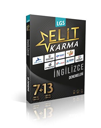 Elit Karma 8.Sınıf İngilizce 20 Branş Denemesi