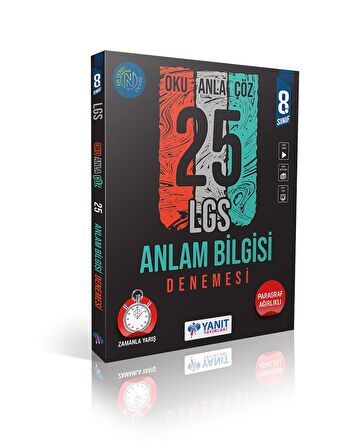 Yanıt 8. Sınıf Anlam Bilgisi 25 Deneme