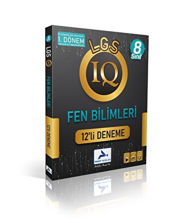Paraf 8.Sınıf Iq Fen Bil.12 Li Denenem 2023 1.Dönem Konuları