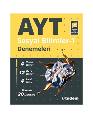 Ayt Sosyal Bilimler-1 Denemeleri (20 Li)