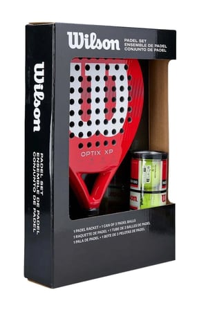 Optix XP 360 gr Kırmızı Padel Raket Set