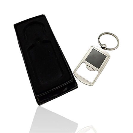 Kişiselleştirilebilir Açacaklı Metal Anahtarlık