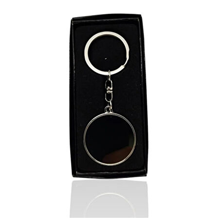 Kişiselleştirilebilir Şık Metal Anahtarlık