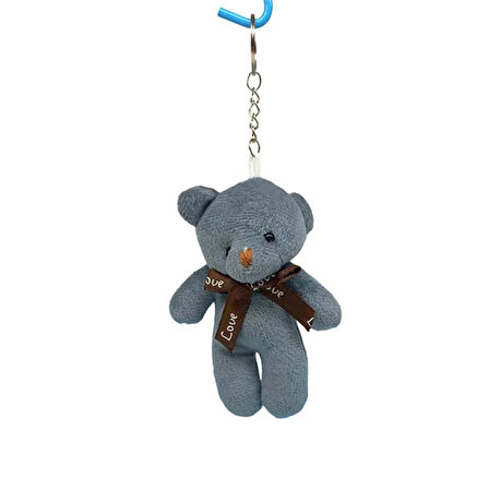 Ayıcık Anahtarlık Gri