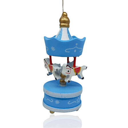 Ahşap Atlı Karınca Mavi