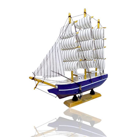 Büyük Boy Dekoratif Ahşap Gemi Model3