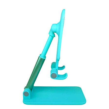 Masa Üstü Telefon Ve Tablet Tutucu Yeşil Renk