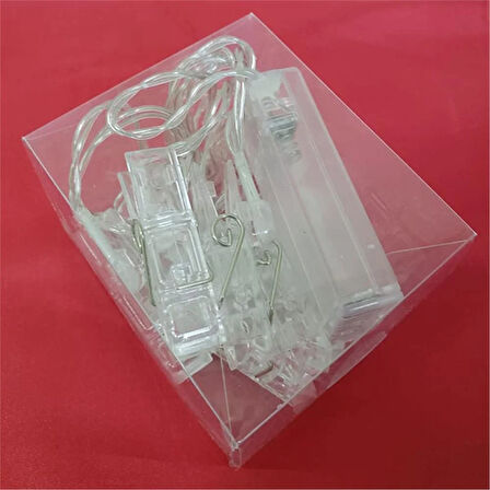 10' Lu Fotoğraf Asılabilir Mandal