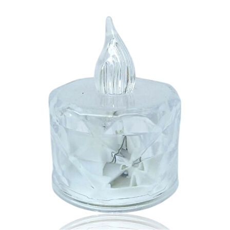 Kristal Işıklı Tealight Mum