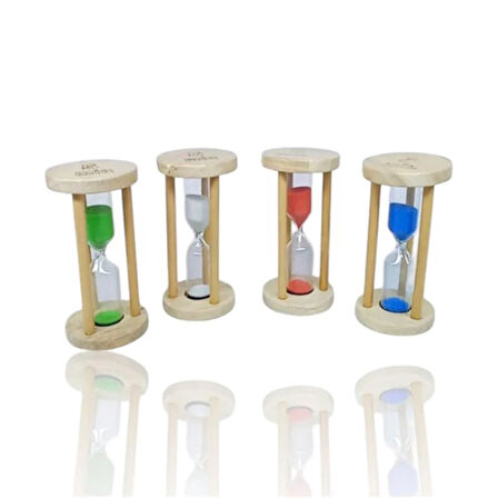 5 Dakikalık Mavi Renk Kum Saati