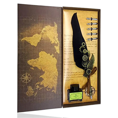 Tasarım Divid Kalem Şık Tüylü Kalem 5 Afet Farklı Uçlu