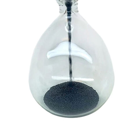 Dekoratif İlginç Manyetik Kum Saati Ahşap Altlıklı