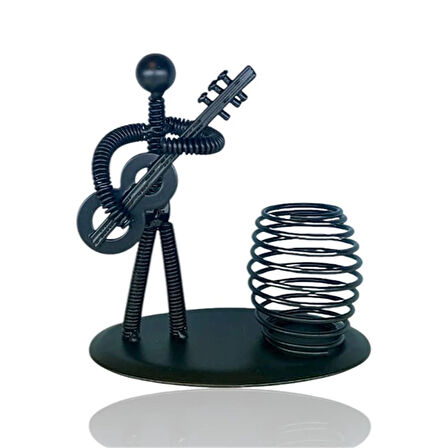 Metal Gitarist Kalemlik Siyah