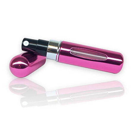 Doldurulabilir Mini Cep Parfüm Şişesi Pembe