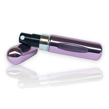 Doldurulabilir Mini Cep Parfüm Şişesi Açık Pembe