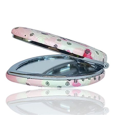 Kalp Makyaj Aynası Love Model Beyaz