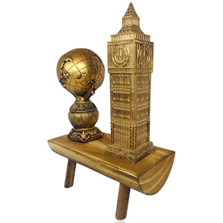 London Saar Masa Süsü Altın Renk 