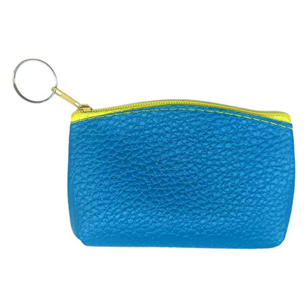 Bozuk Para Cüzdanı Anahtarlık Mavi Renk