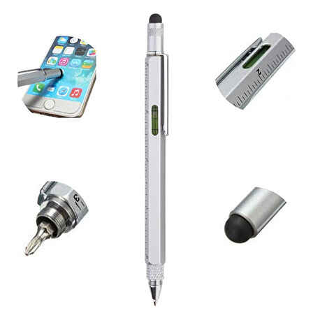 Çok Fonksiyonlu Mimar Mühendis Kalem Kırmızı