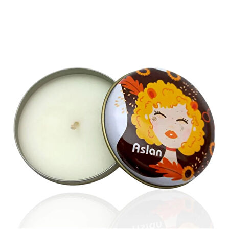 Aslan Burcu Pudra Kokulu Mum