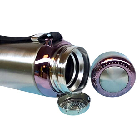 1Lt Çelik Termos Crom