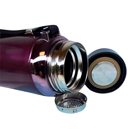 1Lt Çelik Termos Mor