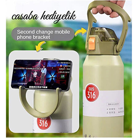 Kişiselleştirilebilir Soğuk Tutması İçin Özel 316L Termos Mavi