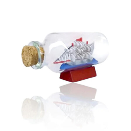 Şişe İçerisinde Gemi Küçük Boy