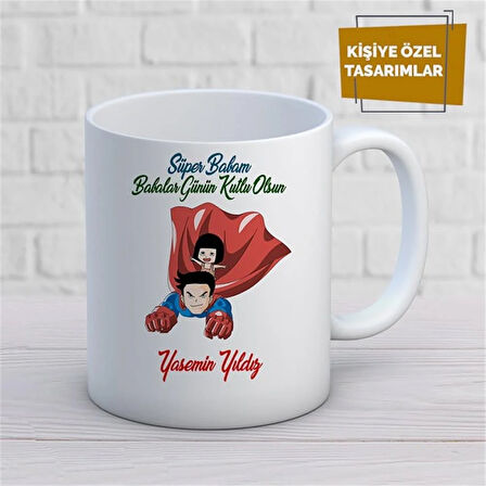 Kişiye Özel İsim Yazılabilir Babalar Günün Kutlu Olsun Kupa Bardak