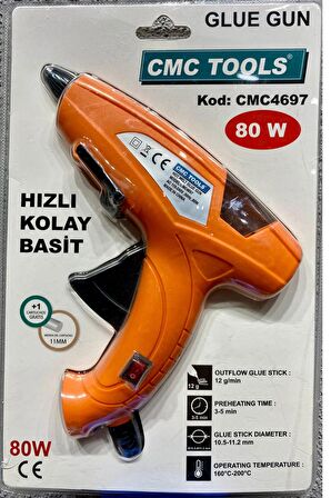 11 mm Cmc Tools Silikon Tabancası 80w