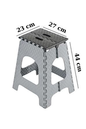 Mini Katlanır Masa Ve 4 Adet Büyük Katlanır Tabure Seti