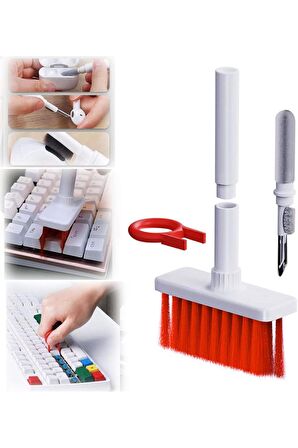 Keyboard Cleaner Set,bloook 5 In 1 Klavye Temizleme Fırçası