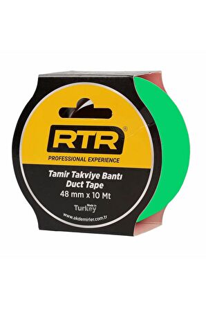 Tamir Takviye Bandı ( Duck Tape ) Yeşil 48 Mm X 10 Mt.