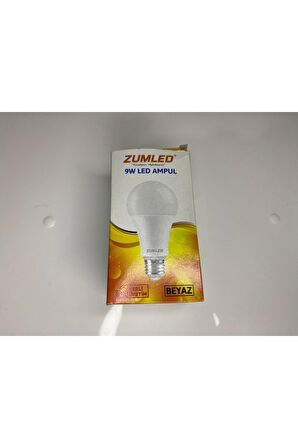 9 Watt Led Ampul Beyaz Işık 220 V - 240 V