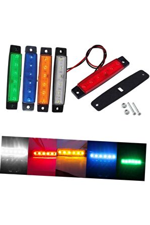 PARMAK LAMBA 6 LED 24 VOLT YEŞİL