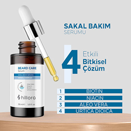 Hillora Sakal Bakım Serumu 30ml