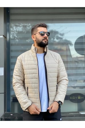Meyasu Siyah Yeni Sezon Kalın Regular Kalıp Premium Kalite Kapitone Mont