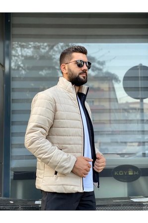Meyasu Siyah Yeni Sezon Kalın Regular Kalıp Premium Kalite Kapitone Mont