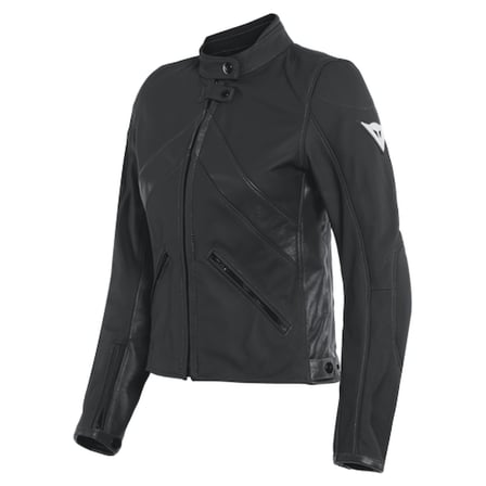 DNS CKT DERİ/SANTA MONICA LADY LEATHER JACKET/BLACK