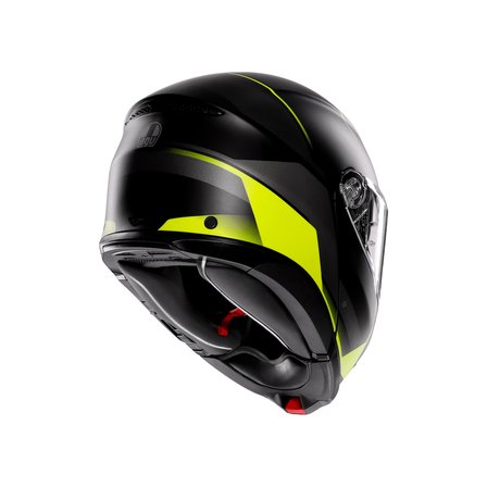 AGV KASK/TOURMODULAR MLT PERCEPTION MATT BLK YLW FLUO