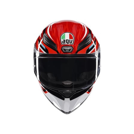 AGV KASK/K1 S LION BLACK/RED/WHITE CONFİGURATİON