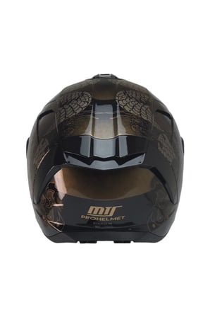 MTS X340 Goldy Full Face Motosiklet Kaskı - MotoDede