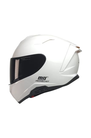 MTS X340 White Full Face Motosiklet Kaskı - MotoDede