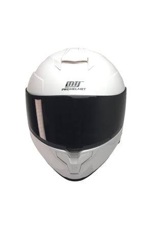 MTS X340 White Full Face Motosiklet Kaskı - MotoDede