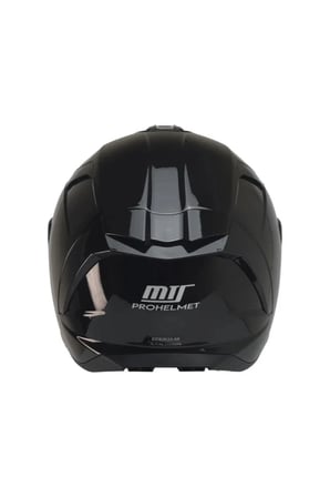 MTS X340 Full Face Kask Parlak Siyah - MotoDede