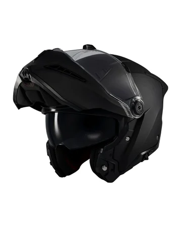 AXXIS Ghostfighter Solid A1 Mat Siyah Motosiklet Kaskı - MotoDede