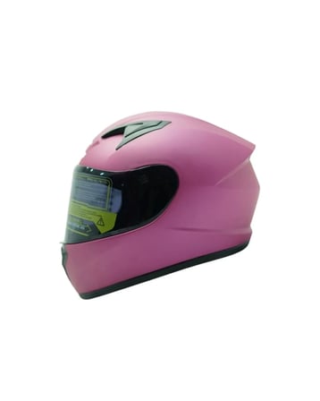 MTS M-201 Full Face Çocuk Motosiklet Kaskı Fuşya - MotoDede