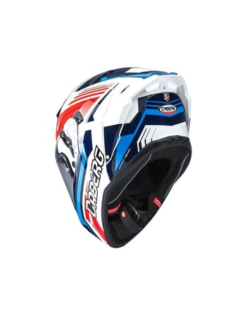 Caberg Drift Evo 2 Jarama White-Red-Blue Full Face Kask - MotoDede