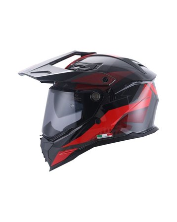 Sway SW-X65 Red Adventure Kask - MotoDede